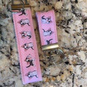 Kitten Key Chain/Fob Set (New)
